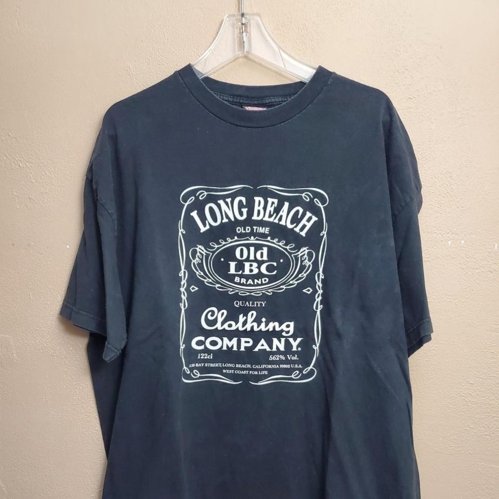 vintage 2000s Long Beach graphic tee